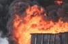 Photo of burning fire