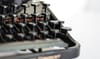 Photo of keys of old-fashioned typewriter