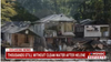 MSNBC screen shot shows damaged houses in North Carolina