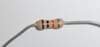 Photo of a resistor